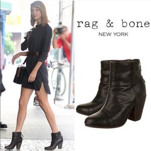 Rag & Bone Newbury Boots Black sz 8.5